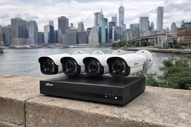 پک دوربین مداربسته داهوا 4 دوربین با XVR چهار کاناله